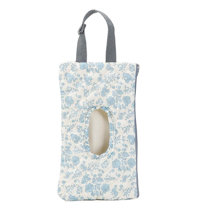 Quilted Baby Diaper and Wipes Pouch Portable Mommy Bag for Stroller Reusable Wipes Pouch with Lanyard for Casual Travel (Beige)