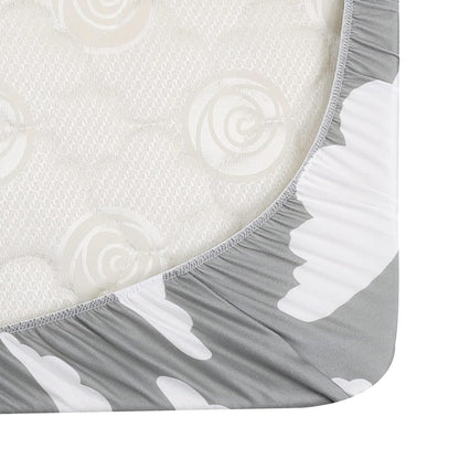 Onacosht Pack and Play Sheets 3 Pack for Baby Boy, Stretchy Jersey Knitted Portable Mini Crib Sheets Playard Mattress Cover, Woodland Animal Elephant Fox Lion Bear Giraffe Zebra Printing