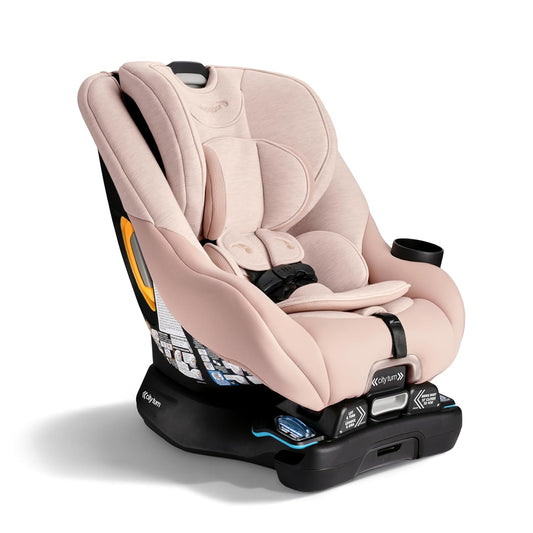 Baby Jogger® City Turn Rotating Car Seat with 180-Degree Turn, Lightweight Convertible Car Seat, Rear Facing to Forward Facing, COOLMAX Fabric, Amazon Exclusive Pike Fashion