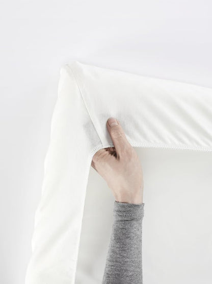 BabyBjörn Fitted Sheet for Travel Crib Light - Organic White