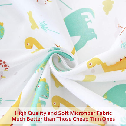 Pack and Play Sheets, 2 Pack Mini Crib Sheets, Stretchy Playard Fitted Sheet, Compatible with Graco Pack n Play, Soft and Breathable Material, Planet & Flower
