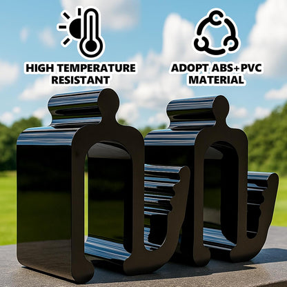 Universal Wagon Accessories, Upgraded Side Hooks with 30kg Load Capacity - Sturdy Stroller Hooks & Space-Saving Travel Organizer for All Stroller Wagon(4PCS)