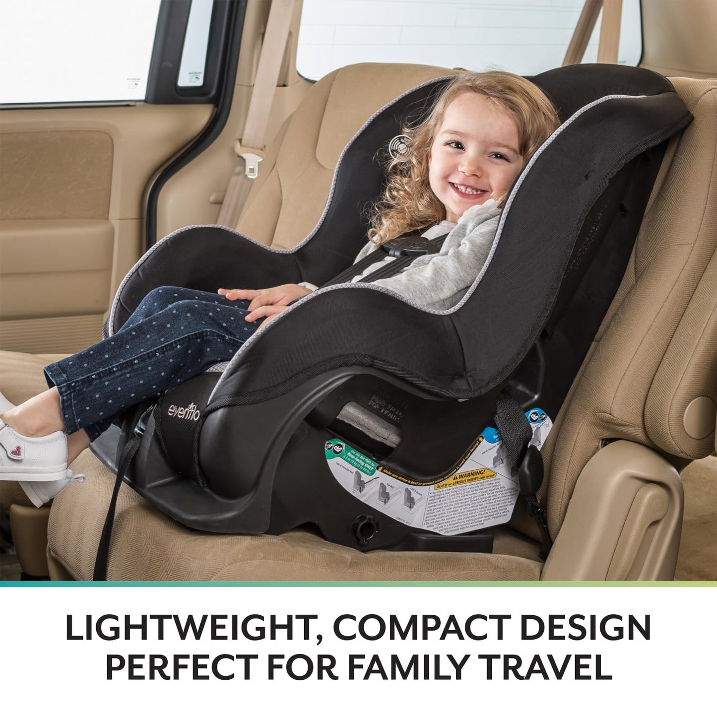 Evenflo Tribute LX Convertible Car Seat, Venus