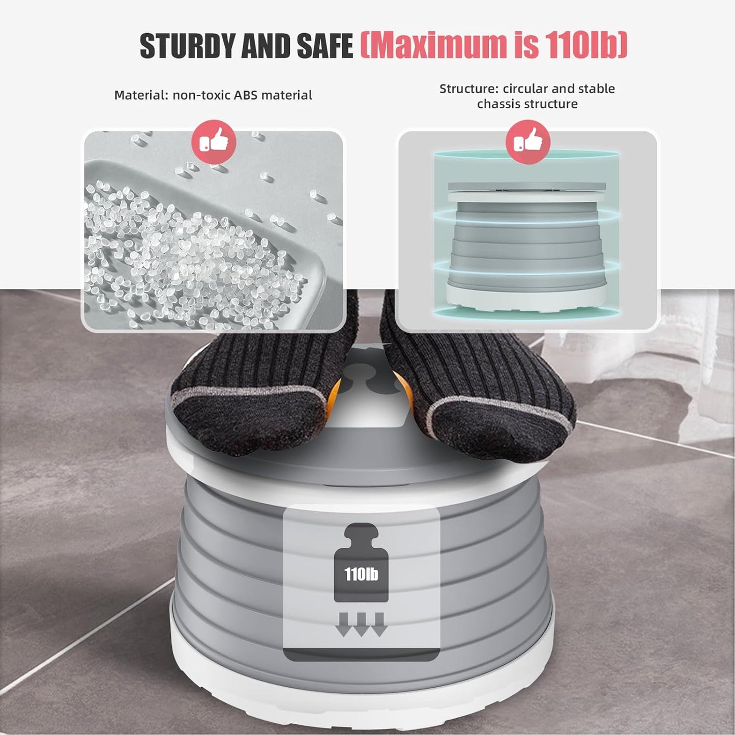 Portable Potty for Toddler Travel Foldable Potty Seat for Toddler Training Toilet for Kids Boys Girls Car On The Go Potty Travel Toilet Chair for Camping Park Indoor/Outdoor