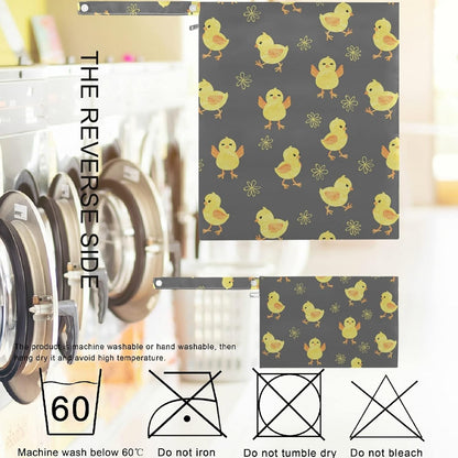 visesunny Yellow Dinosaurs Volcano and Palm Tree 2Pcs Wet Bag with Zippered Pockets Washable Reusable Roomy for Travel,Beach,Pool,Daycare,Stroller,Diapers,Dirty Gym Clothes, Wet Swimsuits, Toiletries