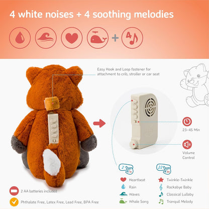 Cloud b Sound Machine with White Noise Soothing Sounds | Adjustable Settings & Auto-Shutoff | Ideal for Travel | Sleep Sheep On The Go