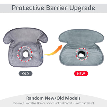 INFANZIA Dry Seat, Car Seat Protector Waterproof Carseat Liner Potty Training Toddlers, Baby and Infants, Piddle Pad for Carseats Strollers (Grey, 1 Pack