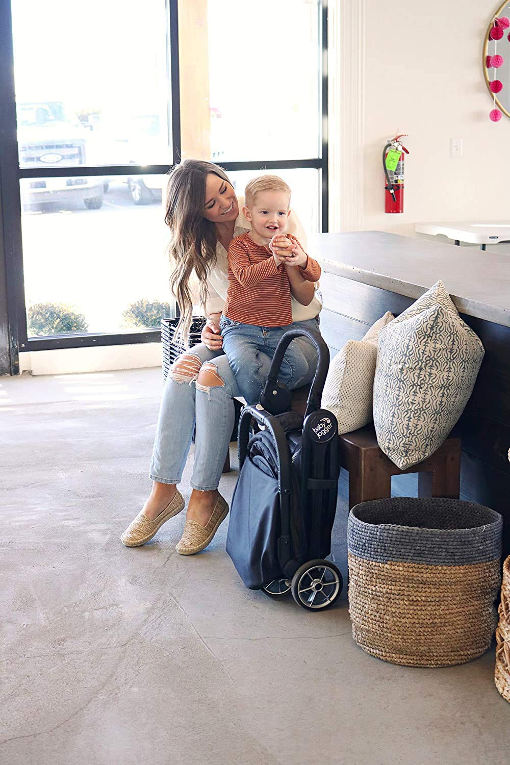 Baby Jogger City Tour 2 Carry-On Approved Travel Stroller, Ultra-Compact Baby Stroller, Lightweight, Easy Fold, Baby Travel Essential, Pitch Black