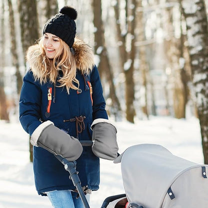 Universal, Weather-Proof, Warm Stroller Footmuff | Extendable Winter Cover | Adjustable Buckle | Stroller Bunting Bag | CosyDiary Stroller Accessories | Stroller Cover