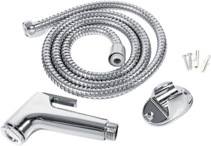 ZPSHYD Handheld Toilet Bidet Sprayer with Stainless Steel Bidet Hose and Wall Bracket ABS Spray Faucet Kit for Feminine Wash Baby Diaper Wash Muslim Showe