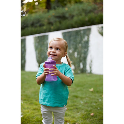 NUK Fun Grips Hard Spout Sippy Cup 10 oz. | Easy to Hold BPA Free Spill Proof Toddler Cup 4pk