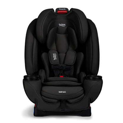Britax One4Life All-in-One Car Seat, Up to 10 Years of Use, Rear Facing, Forward Facing, & Booster Modes, Extended Rear-Facing, ClickTight Installation & Breathable SafeWash Fabrics — Teak