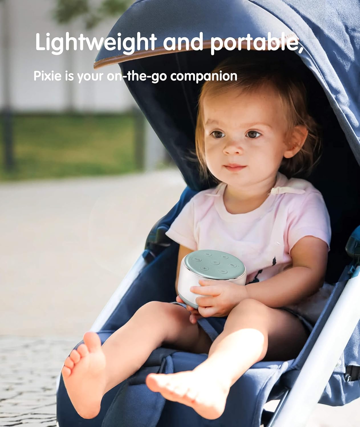 FamiSym White Noise Sound Machine Baby for Sleeping with Night Light – 34 Soothing Sounds, Rechargeable White Noise Machine for Kids Adults, Portable Lullaby Sleep Machine Baby Soother Home Travel