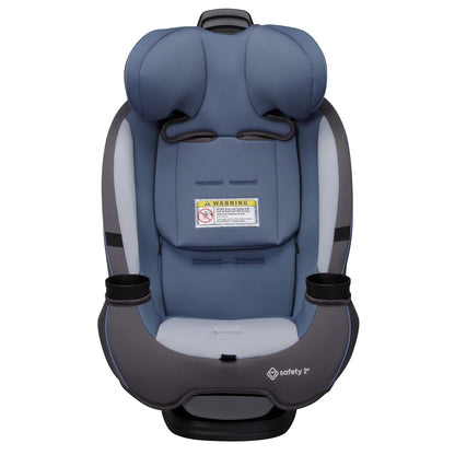 Safety 1st Grow and Go All-in-One Slim Convertible Car Seat, Rear Facing, 5-40 lbs, Forward Facing (30–65 lbs), High Back Booster Seat 40-100 pounds, Alaskan Blue