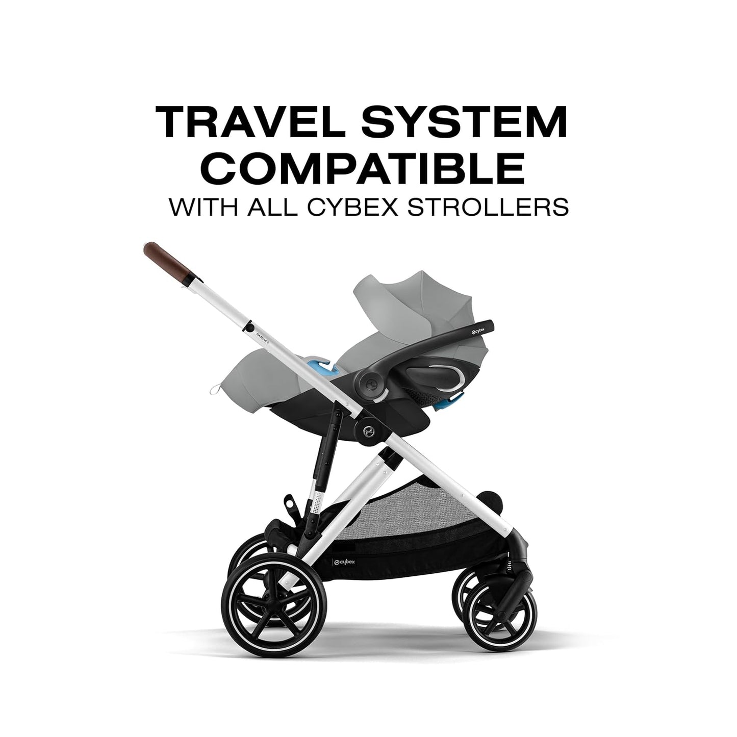 CYBEX Cloud G Pro Comfort Extend Infant Car Seat - Ocean Blue