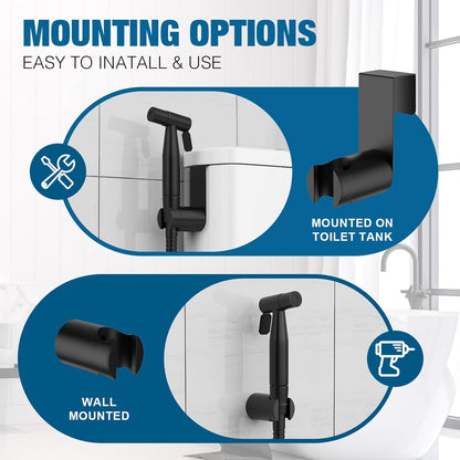 Bidet Sprayer, Toilet Sprayer, Bidet Sprayer for Toilet, Jet Spray for Toilet, Muslim Shower, Ducha para Toilet, Handheld Bidet Sprayer for Toilet (Stain Gold)