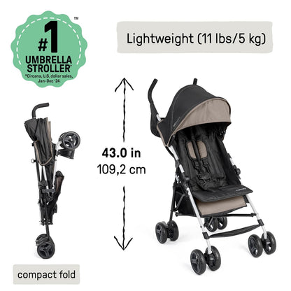 Ingenuity 3D Mini Stroller Rain Cover, Baby Weather Shield for Rain, Wind & Snow, Fits 3D Mini Strollers, Vented Airflow, Clear Visibility, Easy Install & Storage – Clear