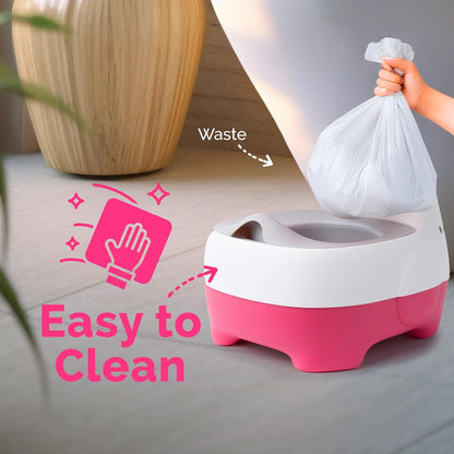 Toddler Potty Training Toilet with Flushing Sounds, Removable Lid, and Soft Cushion - Potty Training Toilet - Toddler Toilet Training Potty - Potty Chair for Toddlers 1-5