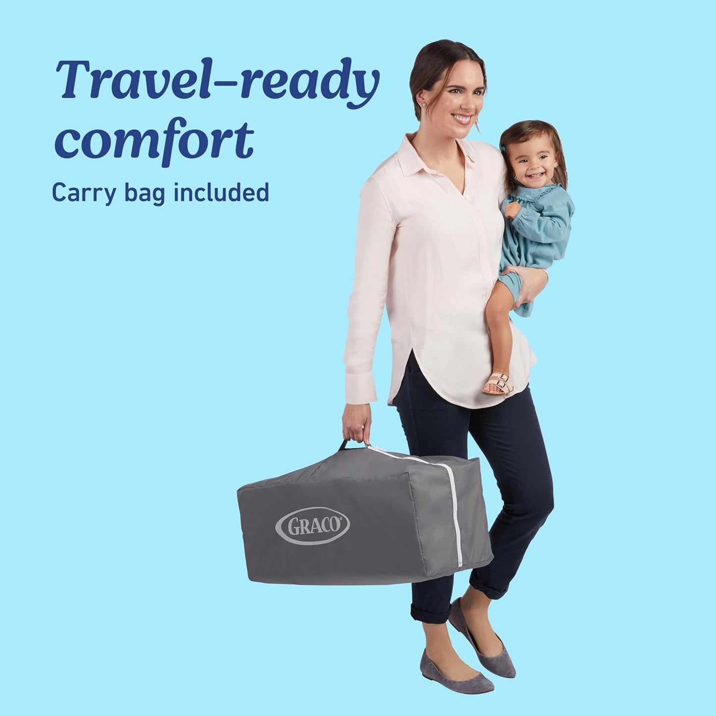 Graco Pack 'n Play Close2Baby Bassinet Playard Features Portable Bassinet Diaper Changer and More, Derby