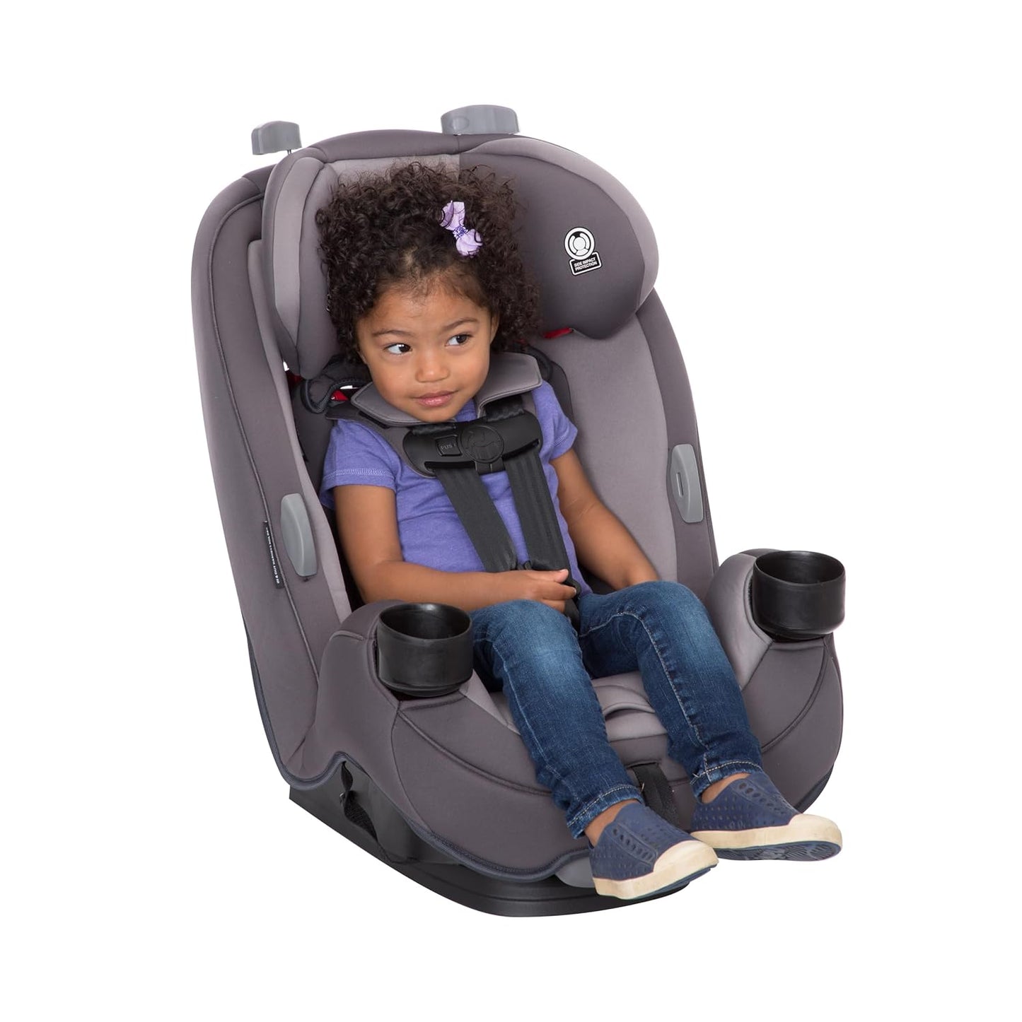 Safety 1st Grow and Go All-in-One Slim Convertible Car Seat, Rear Facing, 5-40 lbs, Forward Facing (30–65 lbs), High Back Booster Seat 40-100 pounds, Alaskan Blue