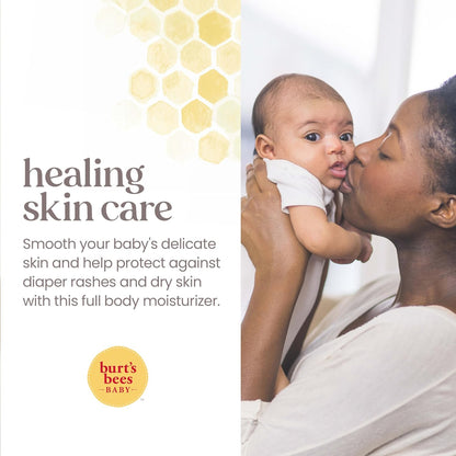 Burt's Bees Baby Diaper Rash Ointment, Maximum Strength, 40% Zinc Oxide, 100% Natural Origin, Pediatrician Tested, Net Weight 3 Ounces , Pack of 2