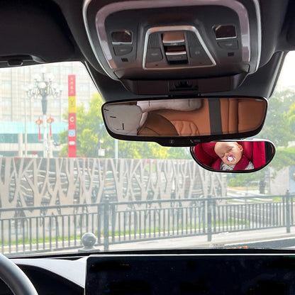 Baby Car Backseat Mirror, Rear View Facing Back Seat Mirror Kid Safety Rearview children Adjustable Rearview Wide Angle Convex Mirr-or for Infant Toddler Child Children Backseat passengers