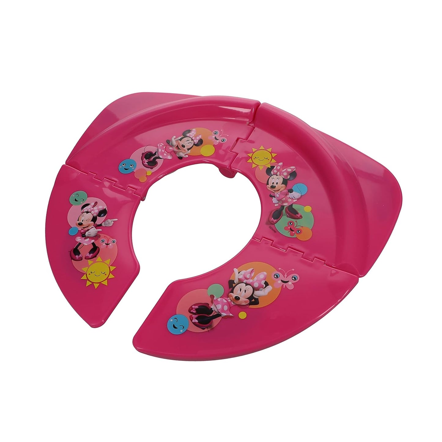 Disney Minnie Mouse"Smile" Folding Potty Seat - Travel Potty Training Seat