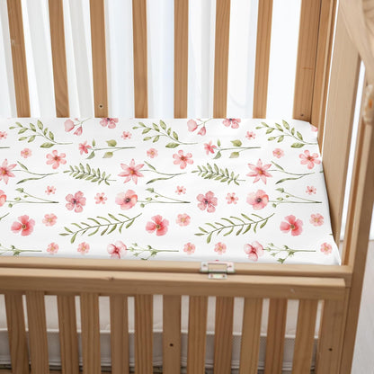 Bedside Sleeper Bassinet Fitted Sheets 20 x 33, 3 Pack Baby Delight Beside Me Dreamer,Babybond,Jimglo,koola,cowiewie,fodoss, Dream On Me Baby Square Bassinet, Pink Animal