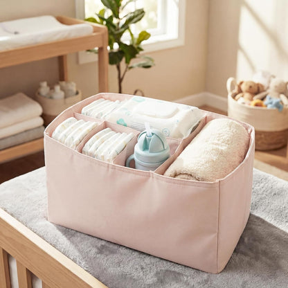 Mifoci Diaper Bag Insert Organizer 12 x 8 x 6.3 Inch Waterproof Multi Pocket Bag Purse Organizer for Work Tote Diapers