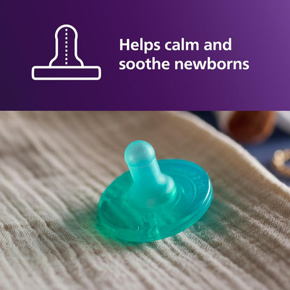 Philips Avent Newborn Gift Set - Bottles with Natural Response Nipples, 3 x 4oz/125ml (Slow Flow Nipples, Flow 2), 3 x 9oz/260ml (Medium Flow Nipples, Flow 3), Soothie 0-3m & Bottle Brush, SCD837/04