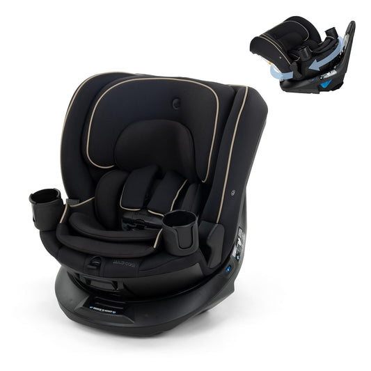 Maxi-Cosi Andi 360 Rotating All-in-One Baby Convertible Car Seat, Rear Facing, Forward Facing Infant Toddler Booster, Easy Rotation, Tension System, Harness Adjust, Truffle