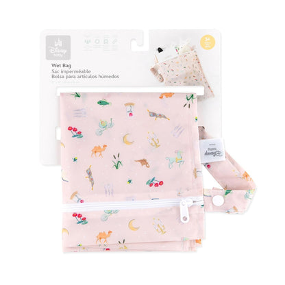 Bumkins Disney Waterproof Wet Bag for Baby, Travel, Swim Suit, Cloth Diapers, Pump Parts, Pool, Gym Clothes, Toiletry, Strap to Stroller, Daycare, Zip Reusable Bag, Packing Pouch, Winnie the Pooh