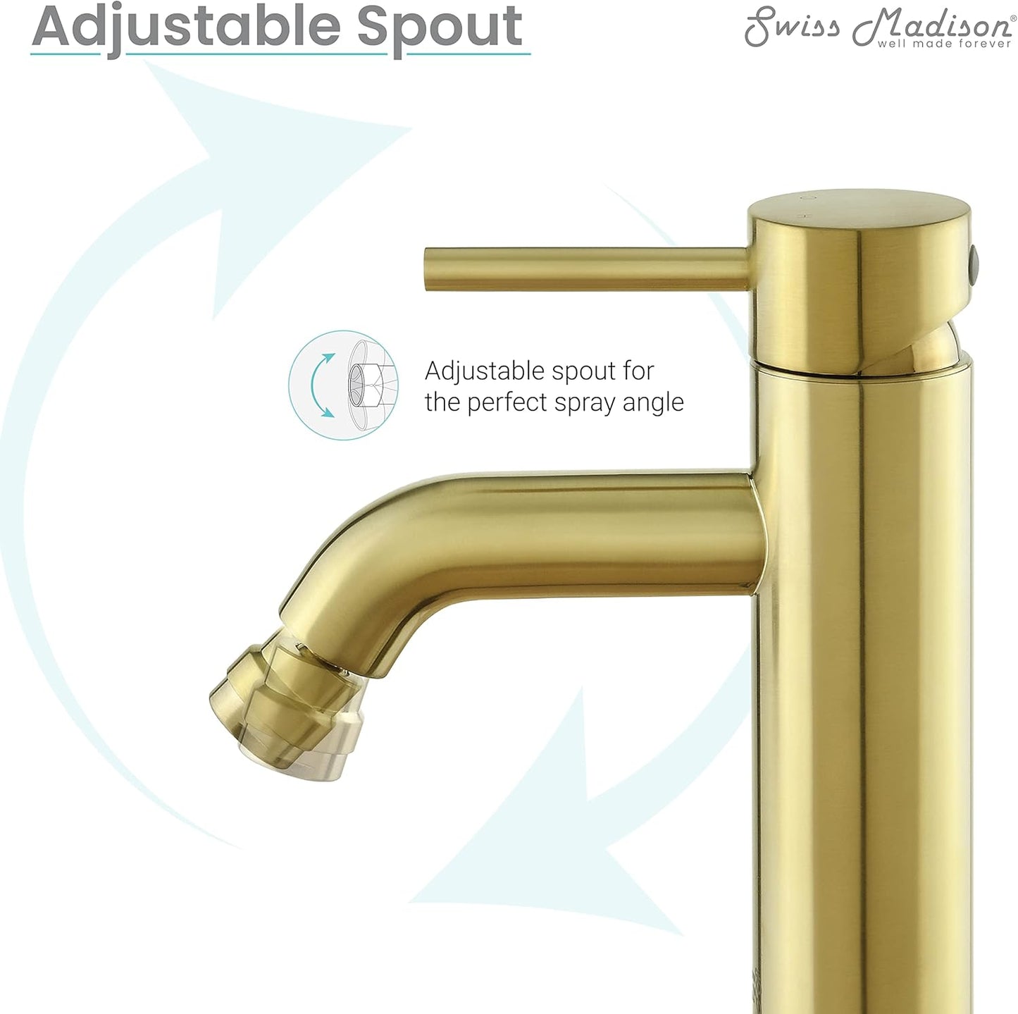 Swiss Madison Well Made Forever SM-DF81C Ivy Bidet Faucet in Chrome