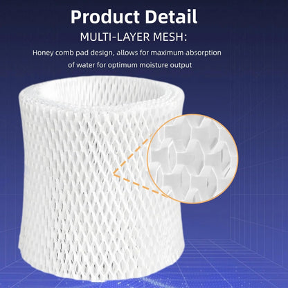 Humidifier Replacement Filter Compatible with Canopy Bedside Humidifier and Nursery Humidifier,Wood Pulp & Paper Filter (4 Pack)