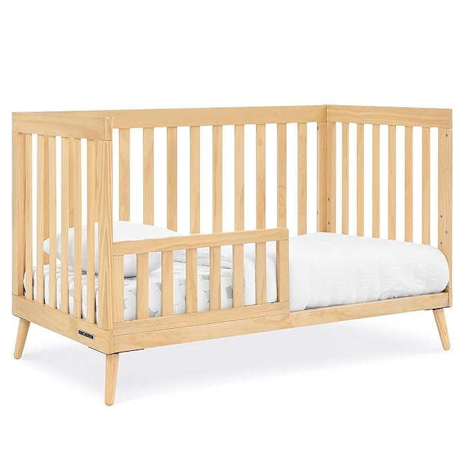 Delta Children Essex 4-in-1 Convertible Crib Greenguard Gold Certified, Natural