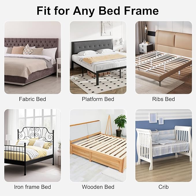 40 Inch Bed Rail for Toddlers,Swing Down Kids Bed Rails Guard for Twin,Full,Queen,Bunk Size Bed,Extra Tall Child Bed Rail Guard with Reinforced Anchor Safety System,40" L x 31" H,Grey