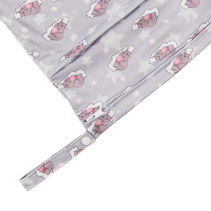 ALVA ALVABABY 3 Cloth Diaper Wet Dry Bags Waterproof Reusable with Two Zippered Pockets Travel Beach Pool Daycare Soiled Baby Items Yoga Gym Bag for Swimsuits or Wet Clothes Small medium Large - Colors B