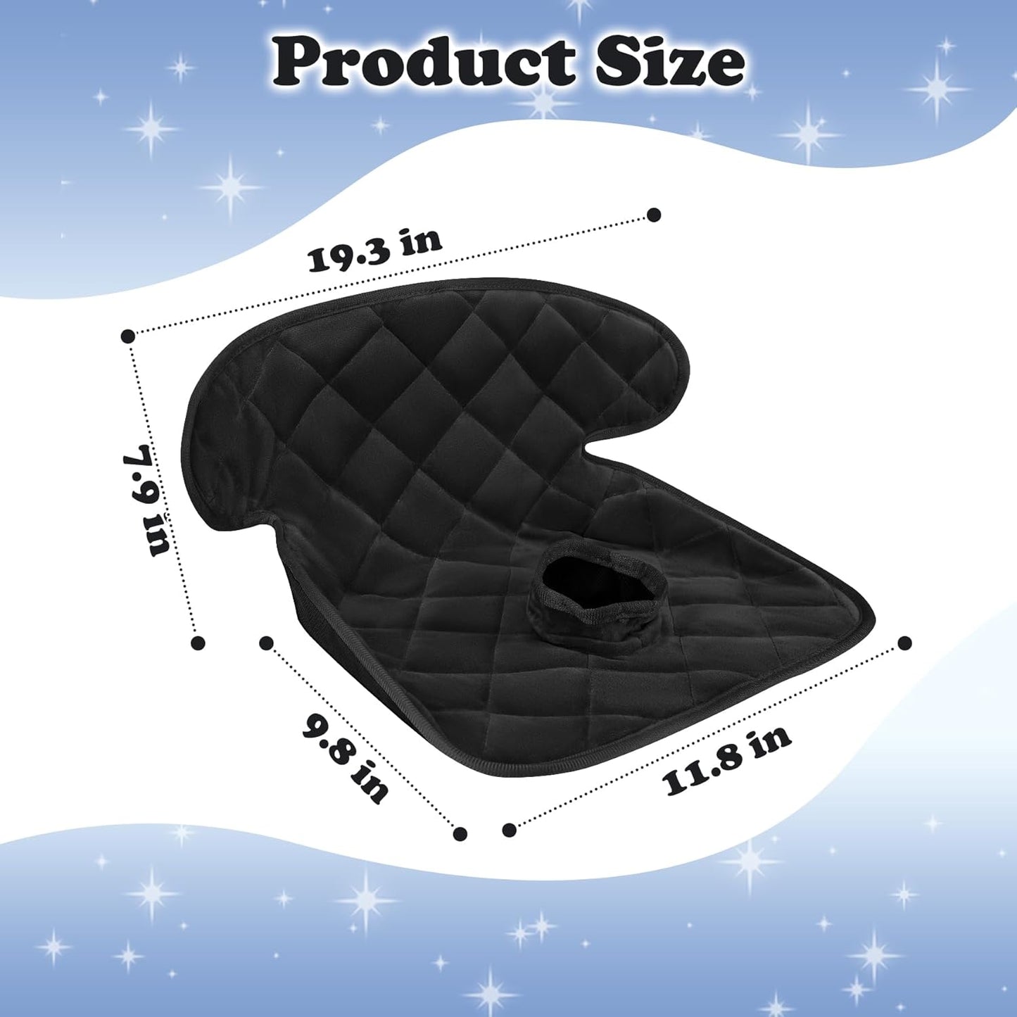 Babenest Car Seat Potty Protector Cover -Waterproof Carseat Training Liner for Baby &Toddler Shower Gift, Dry Piddle Pee Pad with Fun Designs for Strollers & Infant Car Seats (2pcs Pink)
