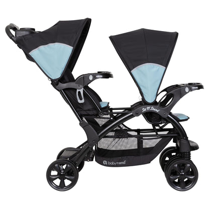 Baby Trend Sit N' Stand® Double 2.0 Stroller, Dash Black