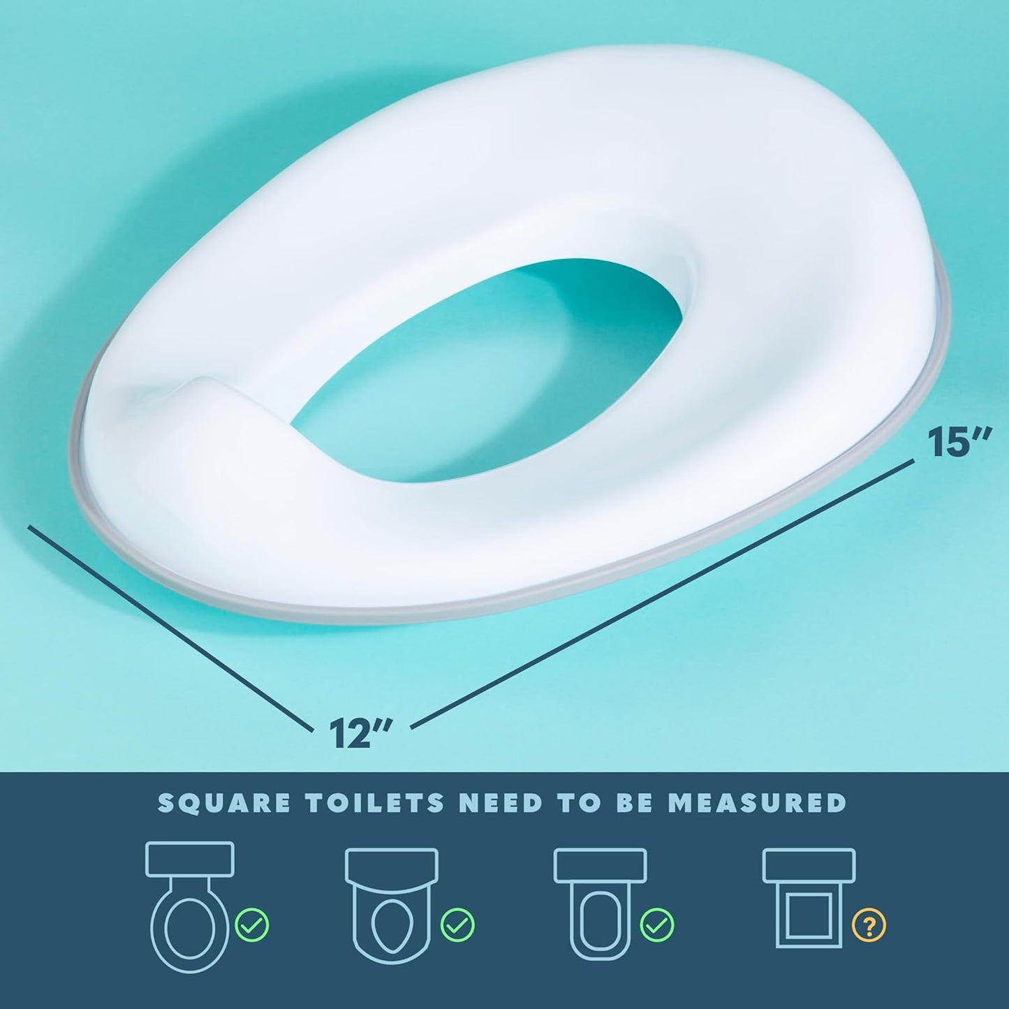 Todays Kids Toddler Potty Training Seat - Toddler Toilet Seat Attachment for Boys & Girls w/Splash Guard, Non-Slip Grip for Secure Fit, Fits Standard Round & Oval Toilets, Storage Hook Included, Pink