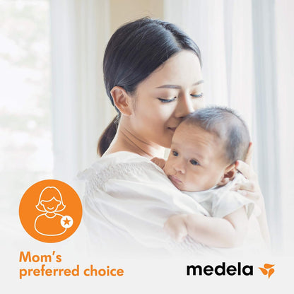 Medela Breast Milk Collection and Storage Bottles with Solid Lids - 6pk/5oz-150mL Breastmilk Container, Compatible Breast Pumps and Made Without BPA