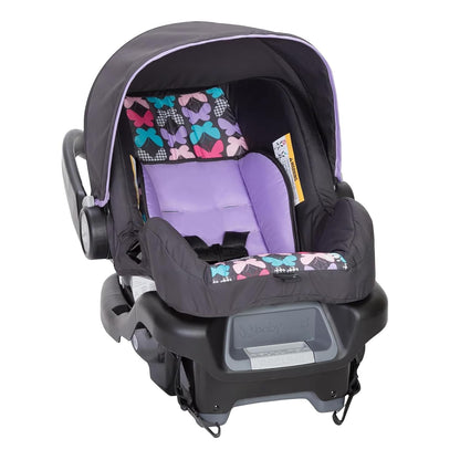 Baby Trend EZ Ride 35 Travel System, Stroller and Infant Car Seat Combo, Doodle Dots - Lightweight and Foldable Compact Design with One Hand Fold and Adjustable Handle