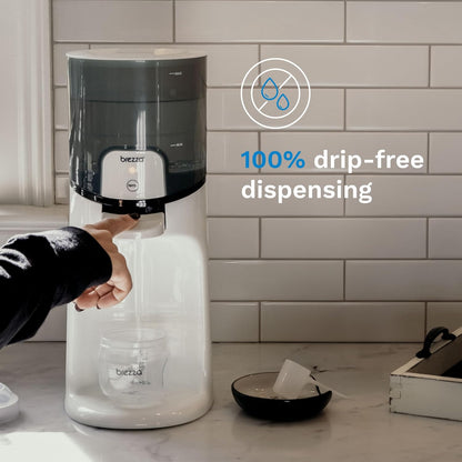 Baby Brezza Instant Baby Bottle Maker with 3 Temperature Settings for Formula Warming, 50oz Tank Capacity, 24/7 Warm Water Dispenser, Electric Kettle Alternative