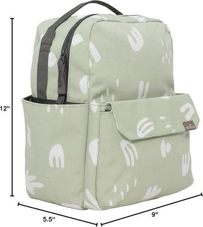 RED ROVR Mini Roo Lightweight Backpack | 6 pockets for everyday essentials (Pear Doodle)