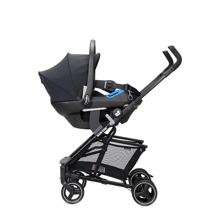 Maxi-Cosi Maxi-Taxi Xt Baby Stroller, Car Seat Caddy, Ultra Compact, Travel System with Ample Storage, Black,