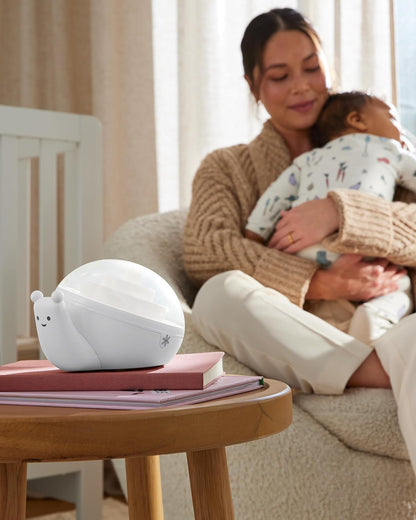 Skip Hop Portable Baby Sleep Sound Machine, Glow with Me Acorn