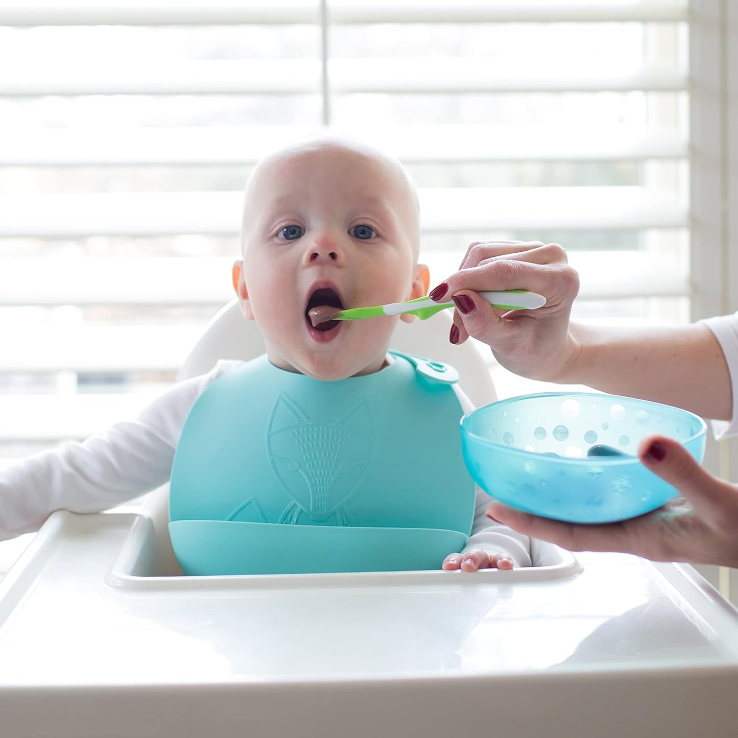 Dr. Brown's Soft-Tip Toddler Feeding Spoons, 6 Pack with No-Slip Strong Suction Bowl for Babies and Toddlers, BPA Free, 2 Pack
