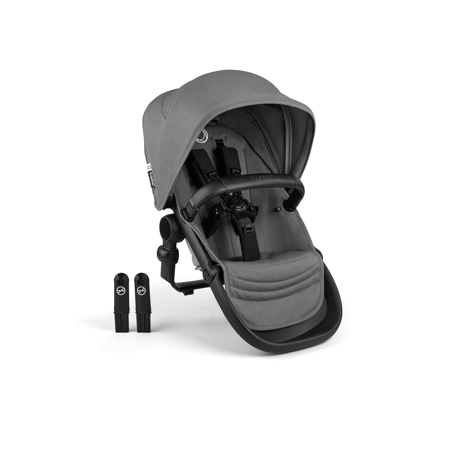 Bugaboo Kangaroo Sibling/Second Seat – Forest Green | Converts Kangaroo Stroller to Double | UPF 50+ Canopy, Adjustable Footrest, Reversible Toddler Seat