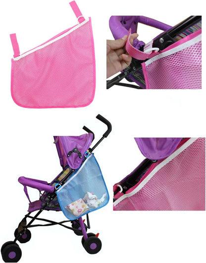 Baby Stroller Organizer,Black,Umbrella stroller organizer,Extra pockets to store snacks/wipes items,Holds water bottles, toddler sweat shirt etc (Black)