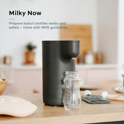 Babymoov Instant Baby Bottle Prep - Automatic Water Warmer & Dispenser for Fast & Easy Baby Formula Bottles (Stainless Steel Tank)